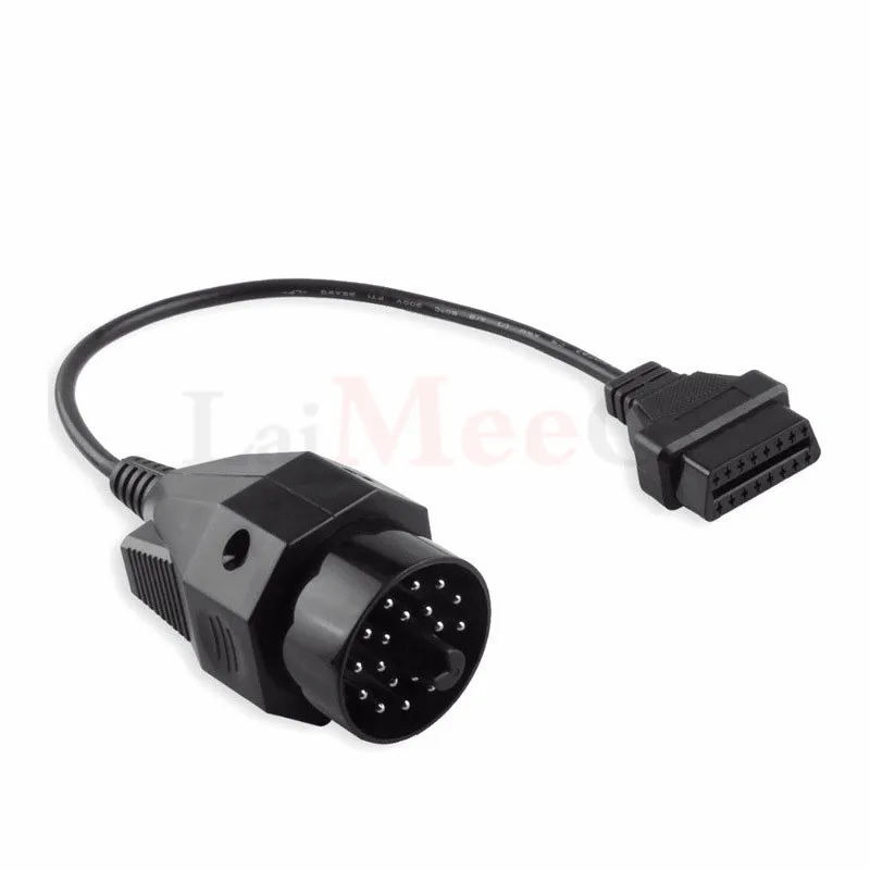 Новейший OBD1 OBD2 диагностический адаптер для BMW 20Pin к 16Pin гнездовой разъем e36 e39 X5 Z3 20