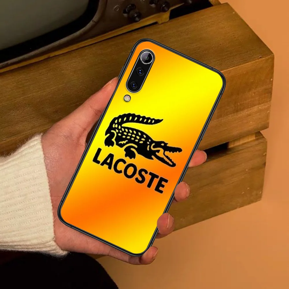 

French luxury LACOETE brand Phone case For Xiaomi Mi Max Note 3 A2 A3 8 9 9T 10 Lite Pro Ultra black painting bumper art coque