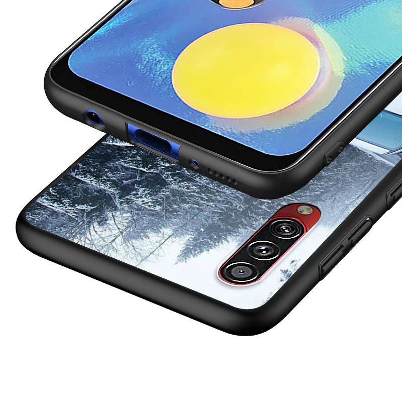 

Luxury Sports Car For Samsung Galaxy A90 A80 A70 S A60 A50S A30 S A40 S A2 Core A20E A20 S A10S A10 E Black Phone Case