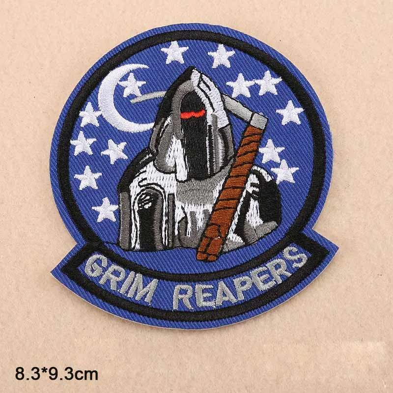 Смерть Жнецов оптовая продажа железа на вышитые ткани одежда патч для костюмы