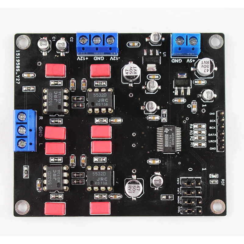 Hi-Fi аудио декодер PCM1794A PCM1794 1794 DAC собранная плата 24 бит 192 кГц/DAC декодирующий