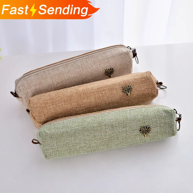 Jianwu творческий имитация белье карандаш пенал сумка плотная ткань школьные