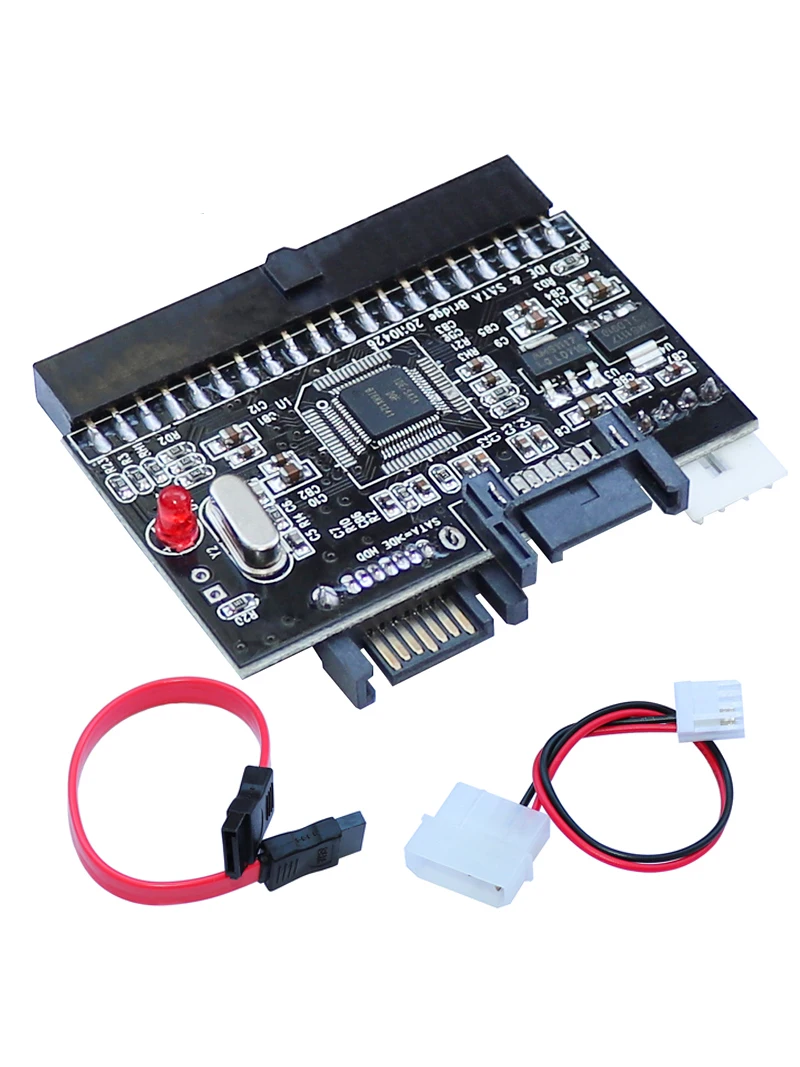 2 в 1 IDE К SATA/адаптер SATA конвертер с поддержкой последовательного ATA 40pin порт порта 4