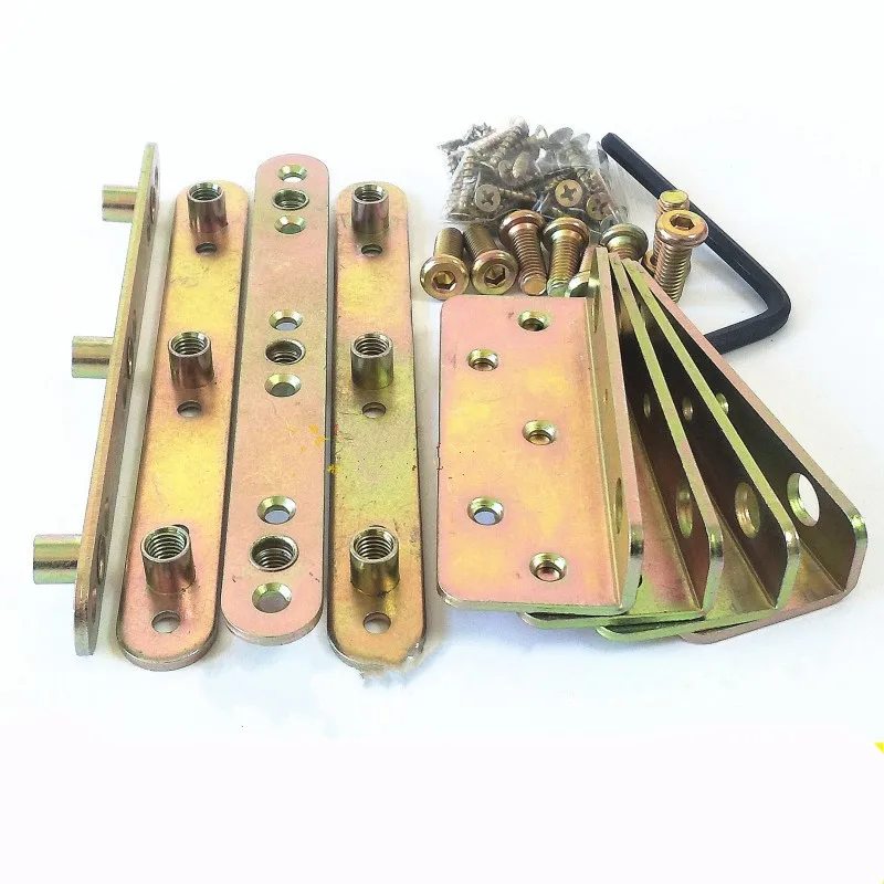 1 Набор = 4 шт. тяжелых крепежных петель для кровати | Обустройство дома