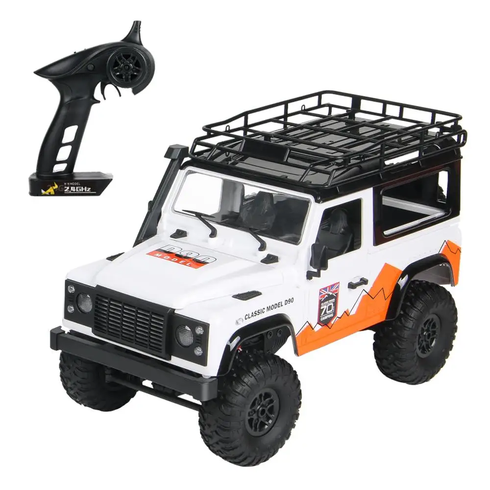 1:12 Scale MN MN99 RTR Version WPL RC Car 2.4G 4WD MN99S MN99-S RC Rock Crawler D90 Defender Pickup Remote Control Truck Toys enlarge