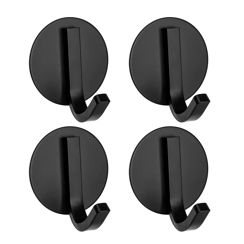 

4 шт., настенные крючки для полотенец, из нержавеющей стали