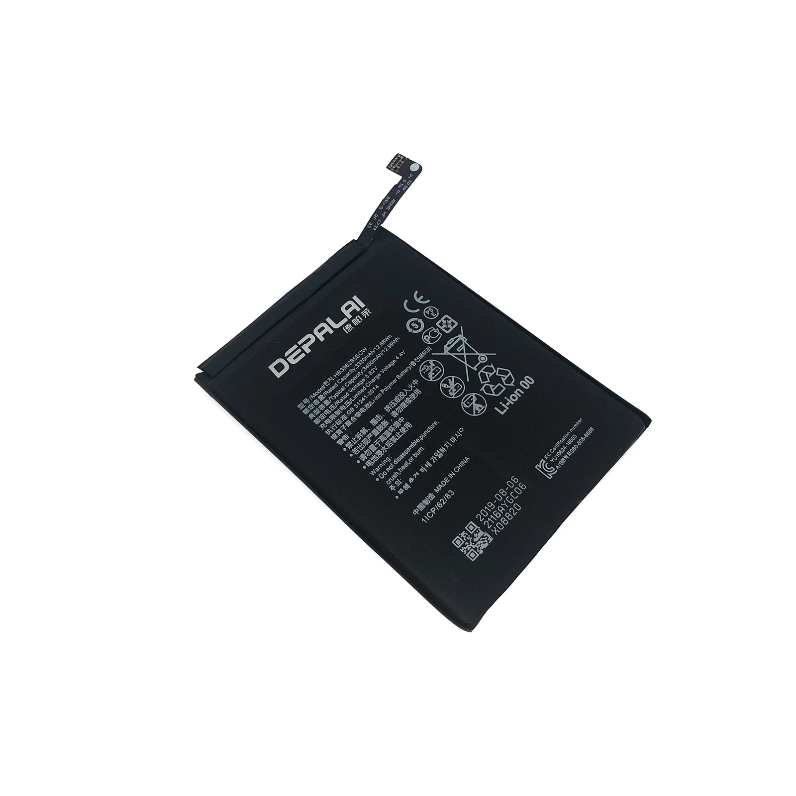Сменная батарея 3400mAh HB396285ECW для Huawei P20 Honor 10 Искусственная фотография|Аккумуляторы