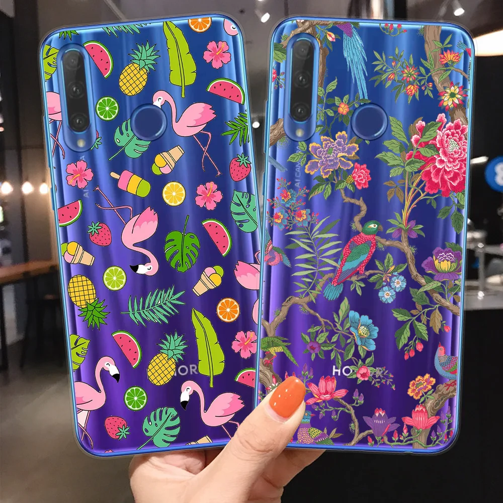 Чехол для телефона с тропическими летними листьями кактусами чехол Huawei 10 20 Lite Pro