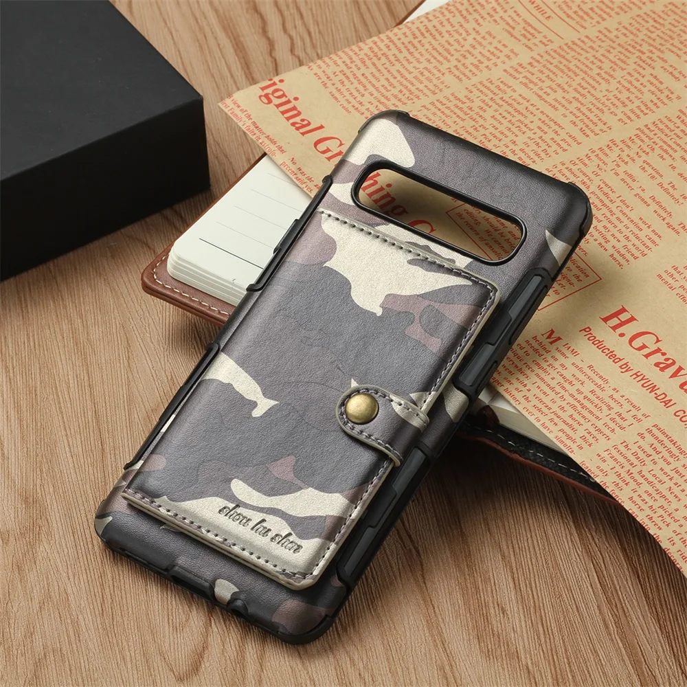 Камуфляжный армейский камуфляжный чехол для iPhone 7 8 6 6S Plus флип-кошелек с
