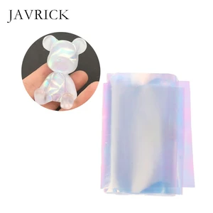 Эффект AB для украшений из эпоксидной смолы Laser Aurora, зеркальная отражающая бумага сделай сам, принадлежности для самостоятельного изготовления ювелирных изделий