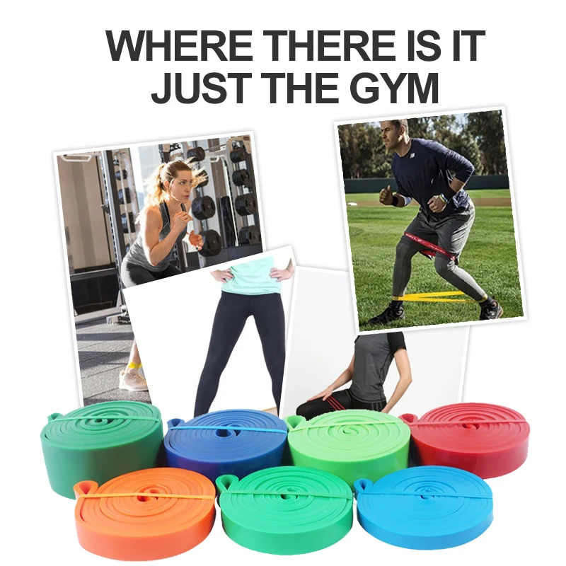 

Resistance Band Natural latex Workout Band Set Home Power Training Elastic bands Rubber Loop Gym Exercise Fitness Equipment
