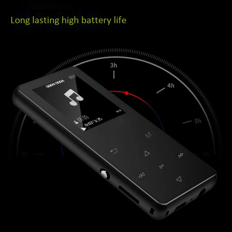 Bluetooth MP3 плеер 1 8 дюйма 8G FM радио электронная книга аудиоплееры USB Перезаряжаемый