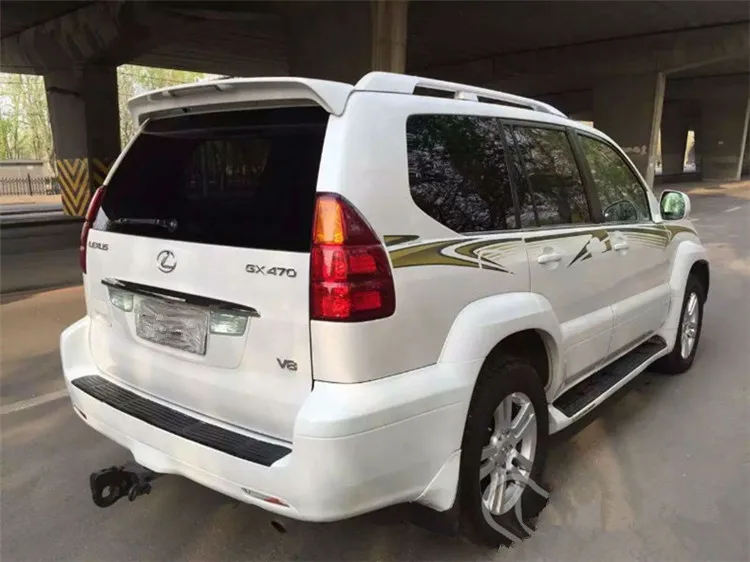 Спойлер из АБС пластика для Lexus GX470 спойлер заднего крыла 2004 2008|rear spoiler|car rear wingrear wing