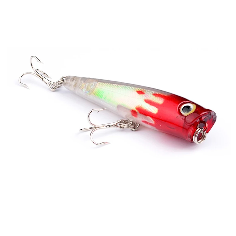 

NEW 8pcs Water Fishing Lure Bait Hard Bait Big Mouth Artificial Baits 8 Colors 6.6G
