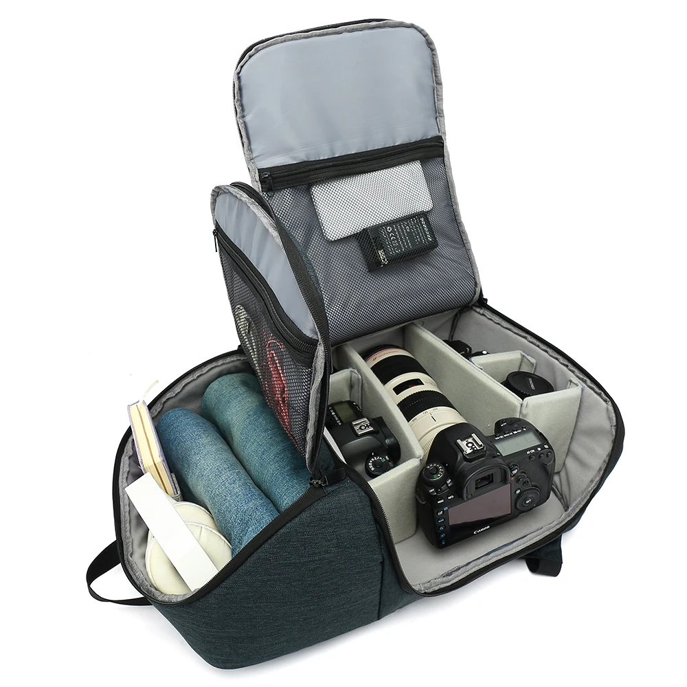 new cameras multi functional camera bag photo backpack waterproof large capacity portable travel dslr digital case clear mini free global shipping