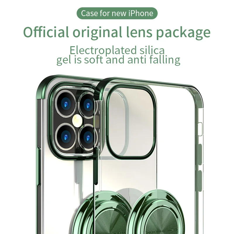 

For iphone 11 12 Pro Max Cover Stand Holder Magnetic Ring Phone Case For iphone 6 7 8 plus XS Max XR X for iphone 11 Pro Case