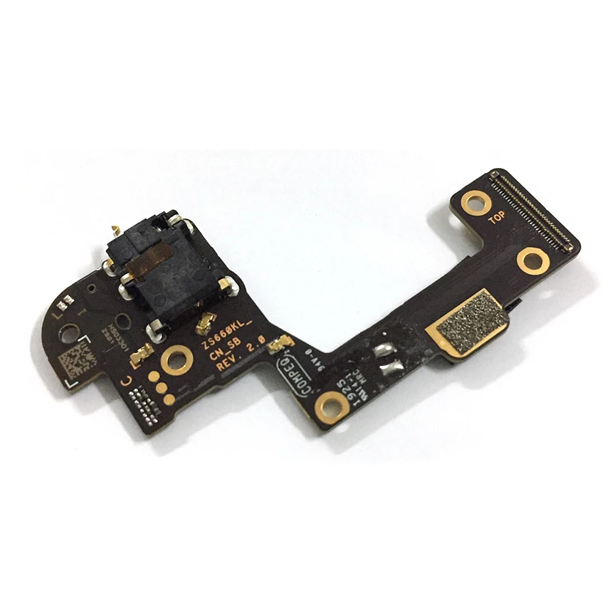 Для Asus ROG Phone 2 II ZS660KL аудио разъем для наушников Наушники гибкий кабель запчасти