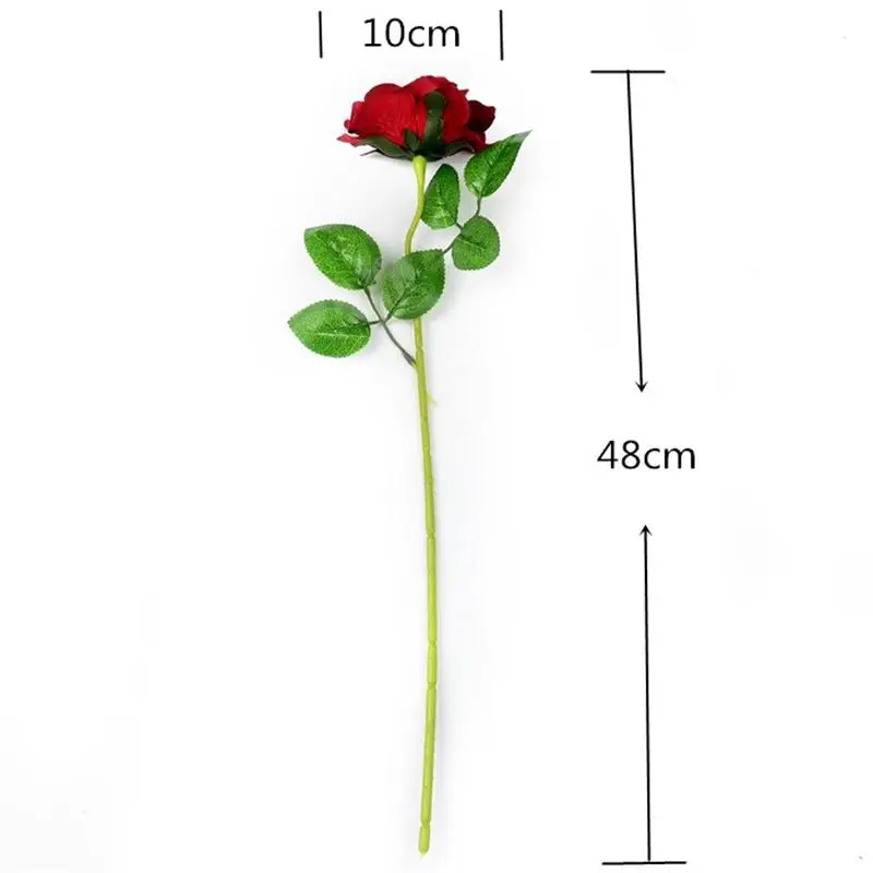 Цветы искусственные шелковые 10 см 1 шт. | Дом и сад