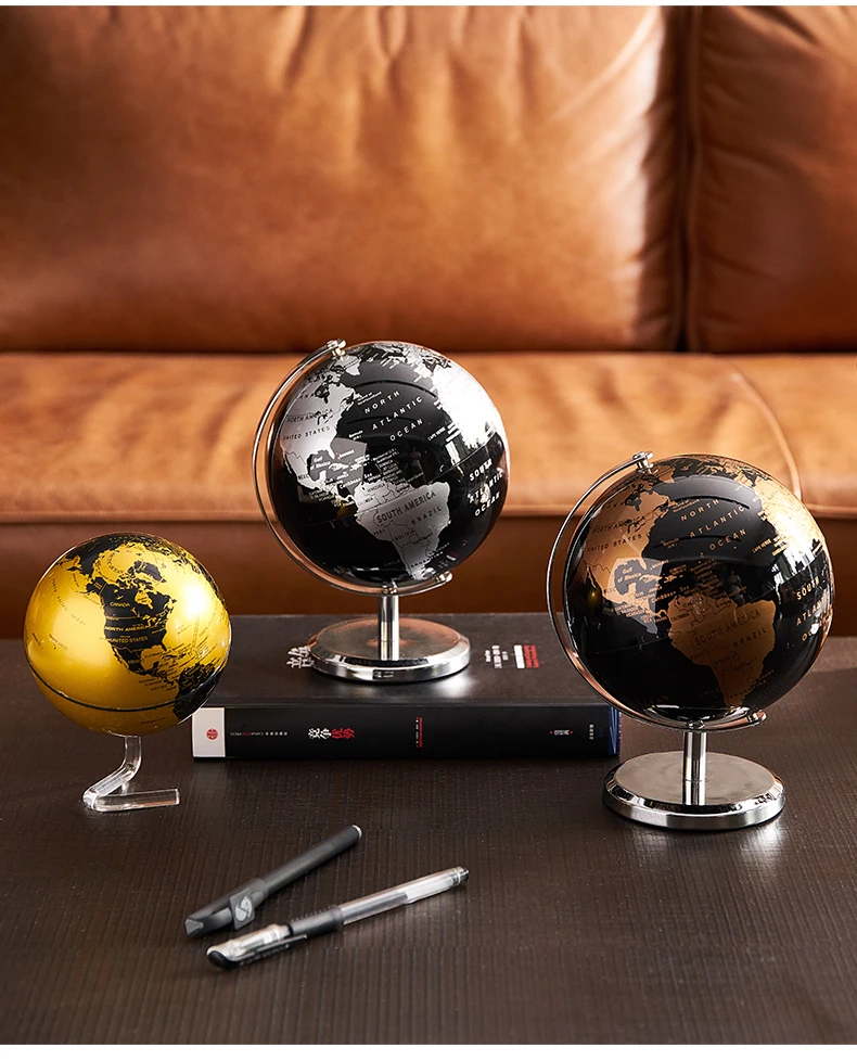 

Autobiography Globe Creative Decoration Home Wedding Gift Room Decoration Furnishing Office Teaching Supplies
