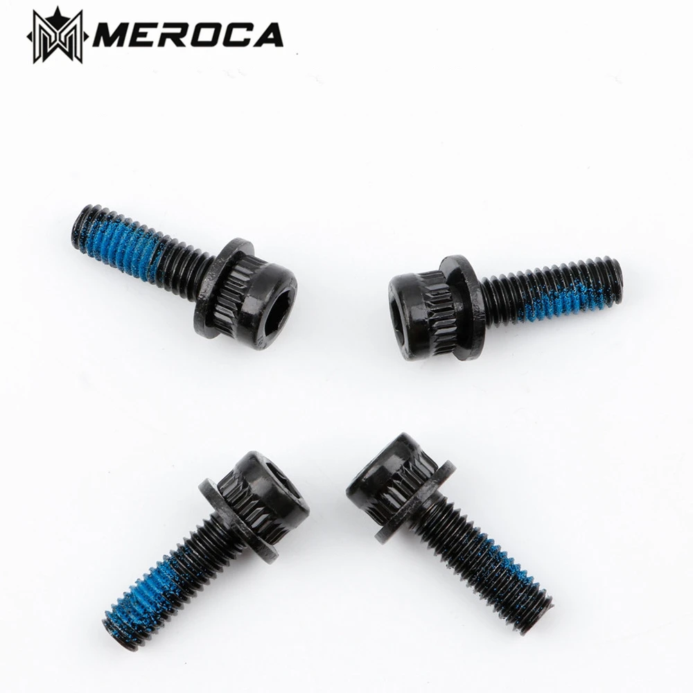 MEROCA 1 шт. велосипедные шлемы с высоким содержанием углерода Сталь под винт шайбой