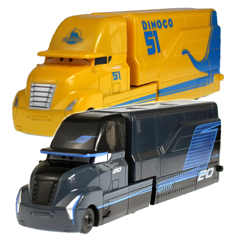 Машинки Disney игрушечные тачки Pixar 3 мака Молния Маккуин дядя грузовик литая модель