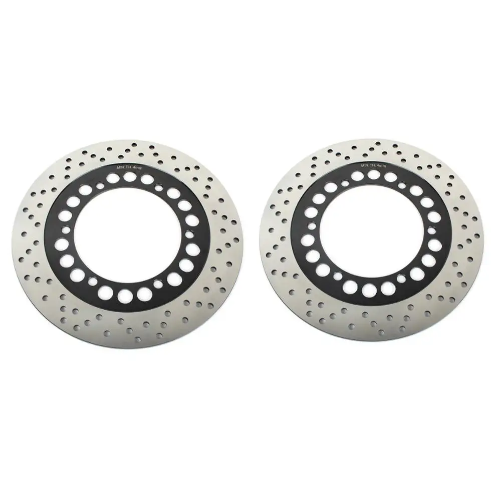 Полный комплект передних тормозных дисков BIKINGBOY диски роторы для Kawasaki ZL 750 900 1000