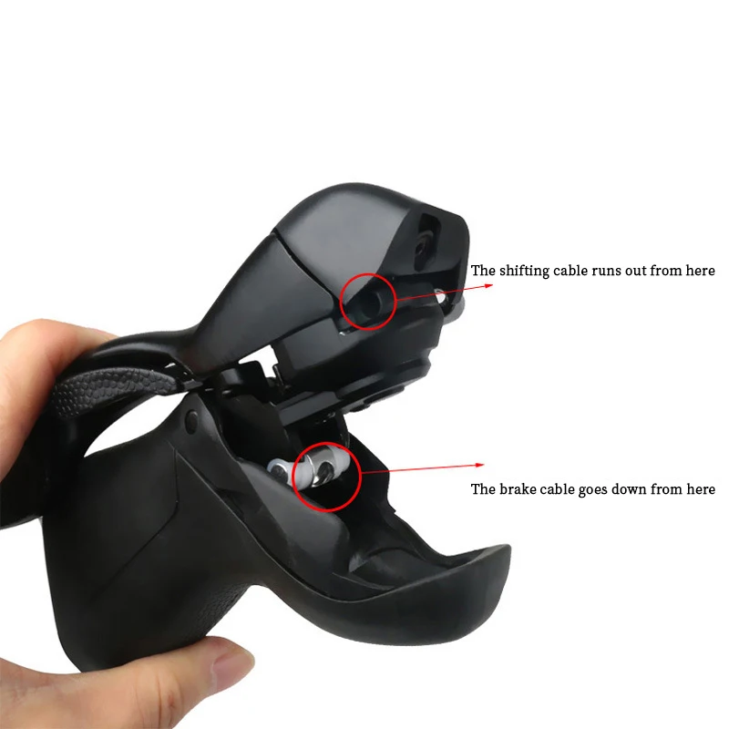 Рычаг переключения передач велосипедный двойной рычаг управления 3X8 скоростей
