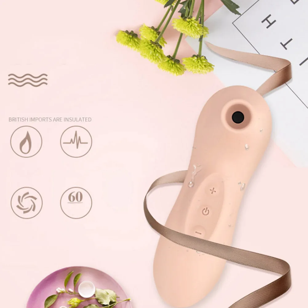 Женский Интеллектуальный водонепроницаемый Стимулятор клитора и сосков USB