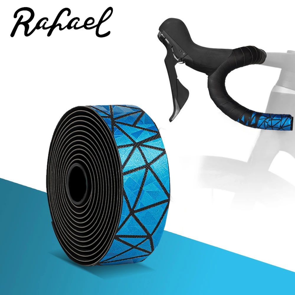 

Cycling Road MTB Bicycle Handlebars Tape Metallic Triangle Anti-Vibration PU Breathable Non-Slip Handle Bars Belts Wrap DD-JSQ2