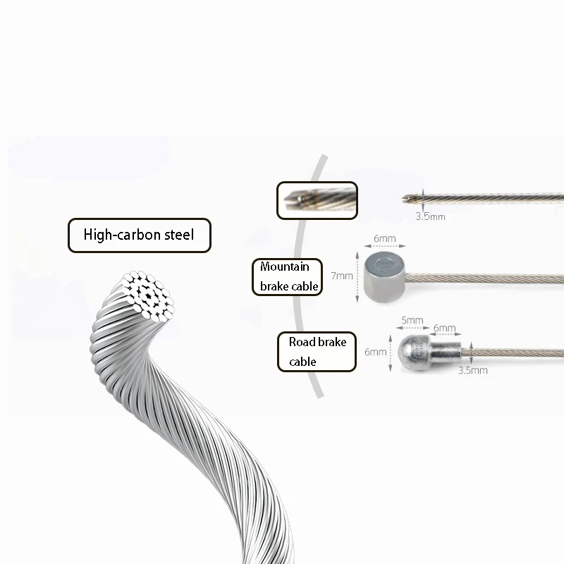 Велосипедный тормозной трос Teyssor комплект корпуса для горного велосипеда