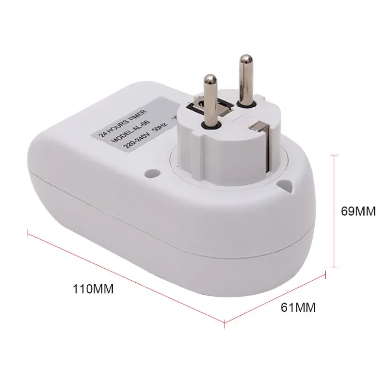 10A 220 V-240 V Европейский Стандартный таймер розетка Европейская Пособия по немецкому языку общего назначения ЖК-дисплей цифровой Дисплей время Управление переключение вилок
