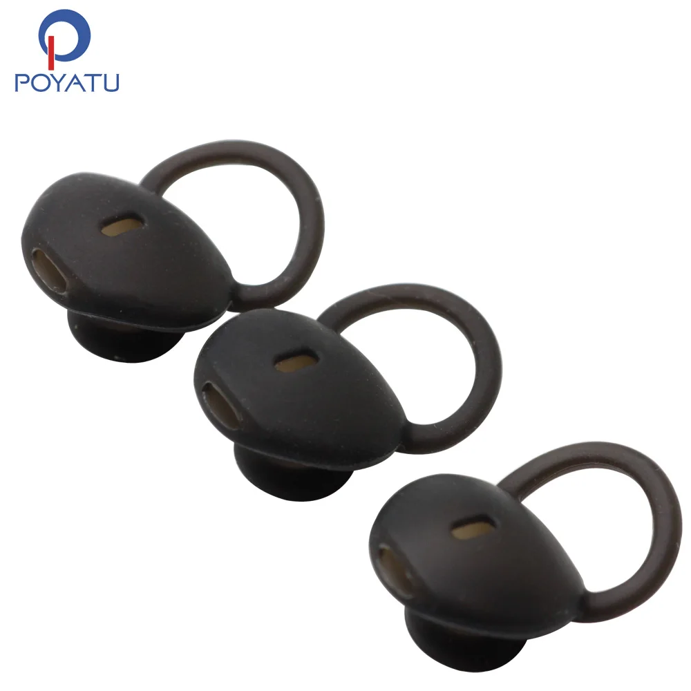

POYATU Silicone Ear Hook Earbuds Tips For Huawei TalkBand B5 Talk Band Smart Bracelet Bluetooth Headset Eartips Earbuds Silicone