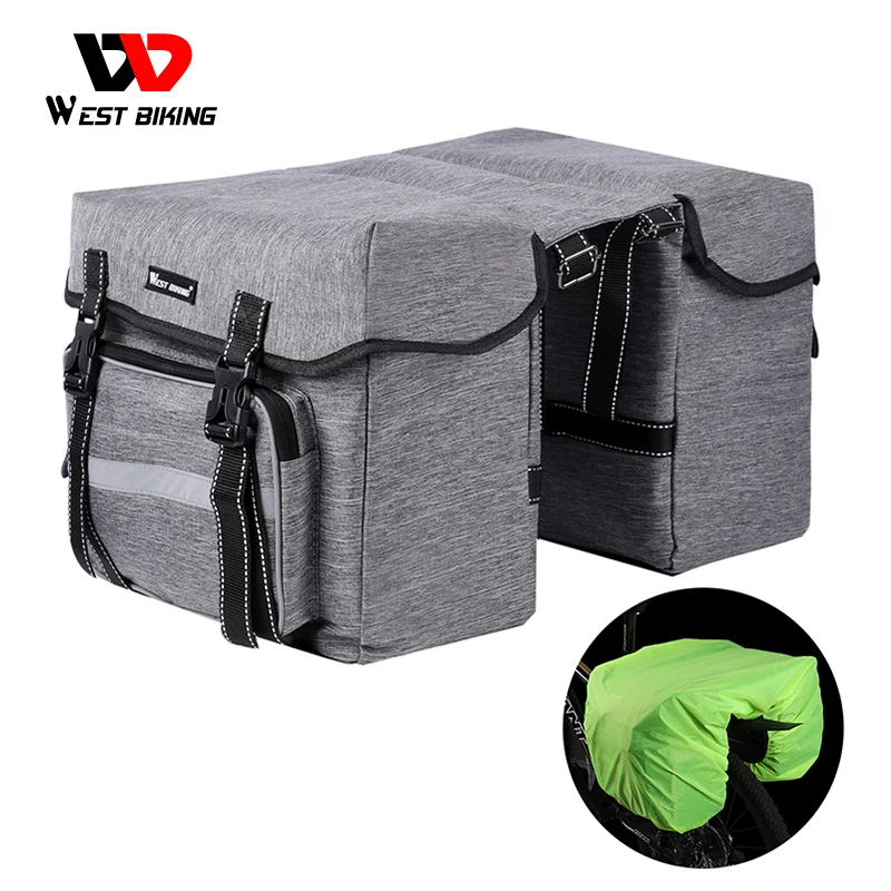 Сумка на багажник велосипеда WEST BIKING сумка 25 л | Спорт и развлечения