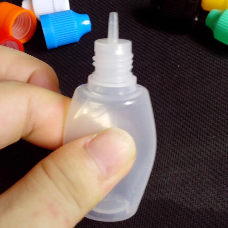 Пластиковая бутылка с иглой 10 шт. 20 мл мягкая полиэтиленовая для жидкости