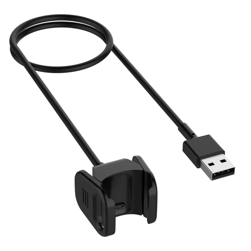 55/100 см Сменное зарядное устройство для Fitbit Charge 3 USB кабель зарядки с зажимом