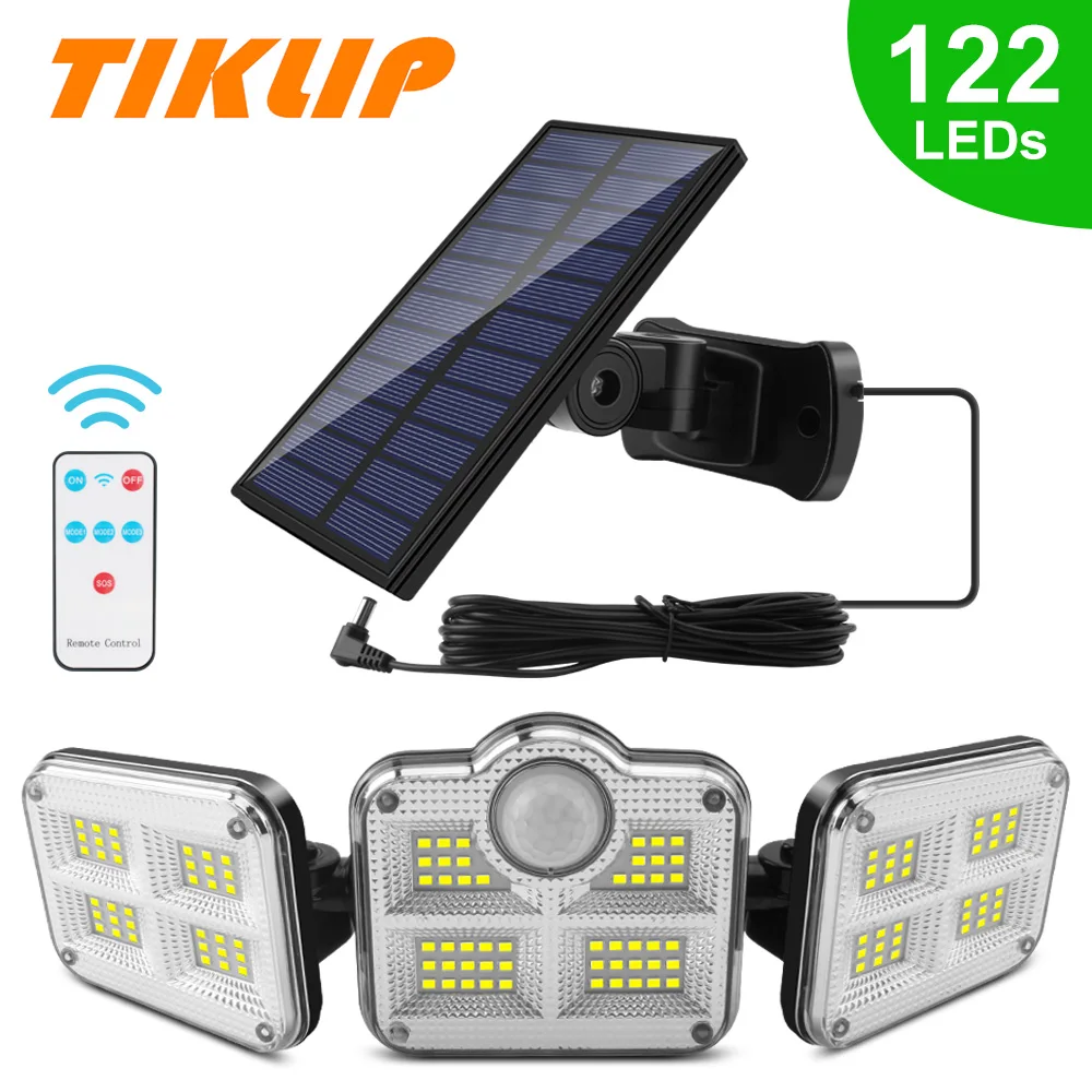 Уличный светильник Tiklip на солнечной батарее водонепроницаемый уличный с
