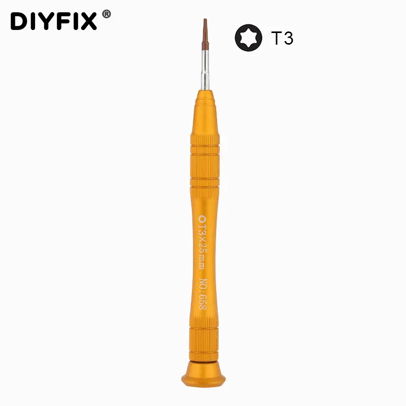 

Прецизионная Магнитная отвертка DIYFIX T3 Torx для xiaomi VIVO OPPO мобильный телефон инструмент для разборки открытия ремонта
