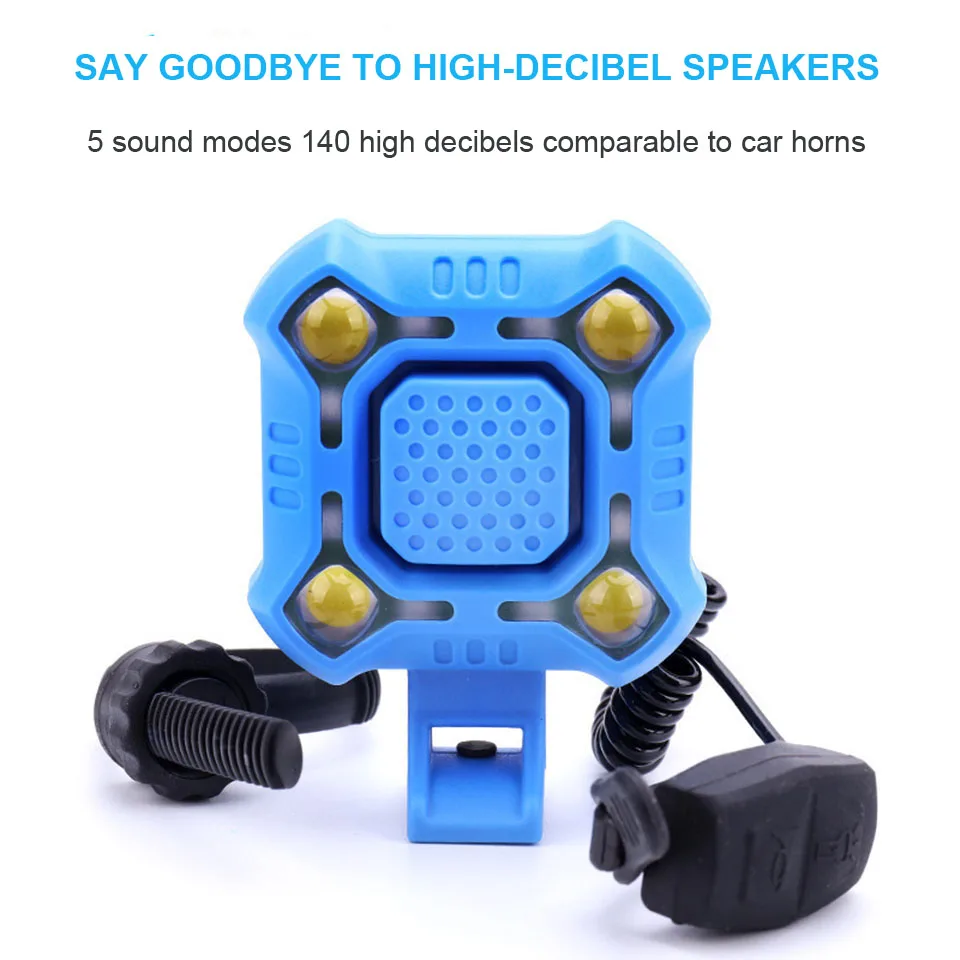 Велосипедный фонарь GoByGo 4 в 1 140 дБ режима | Спорт и развлечения