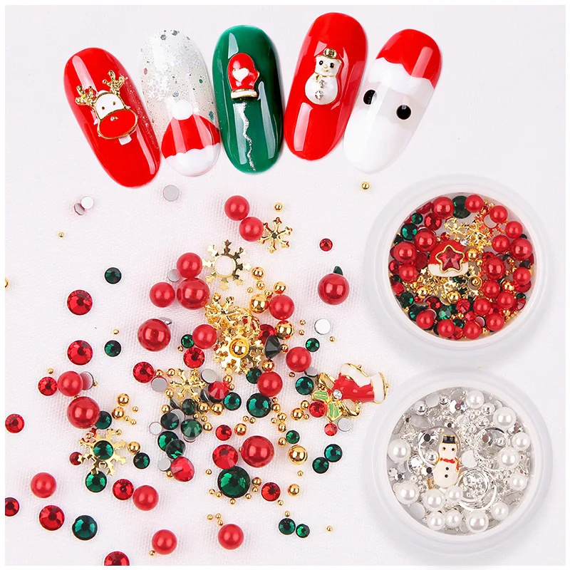 1 коробка украшения для дизайна ногтей|Стразы и украшения| |