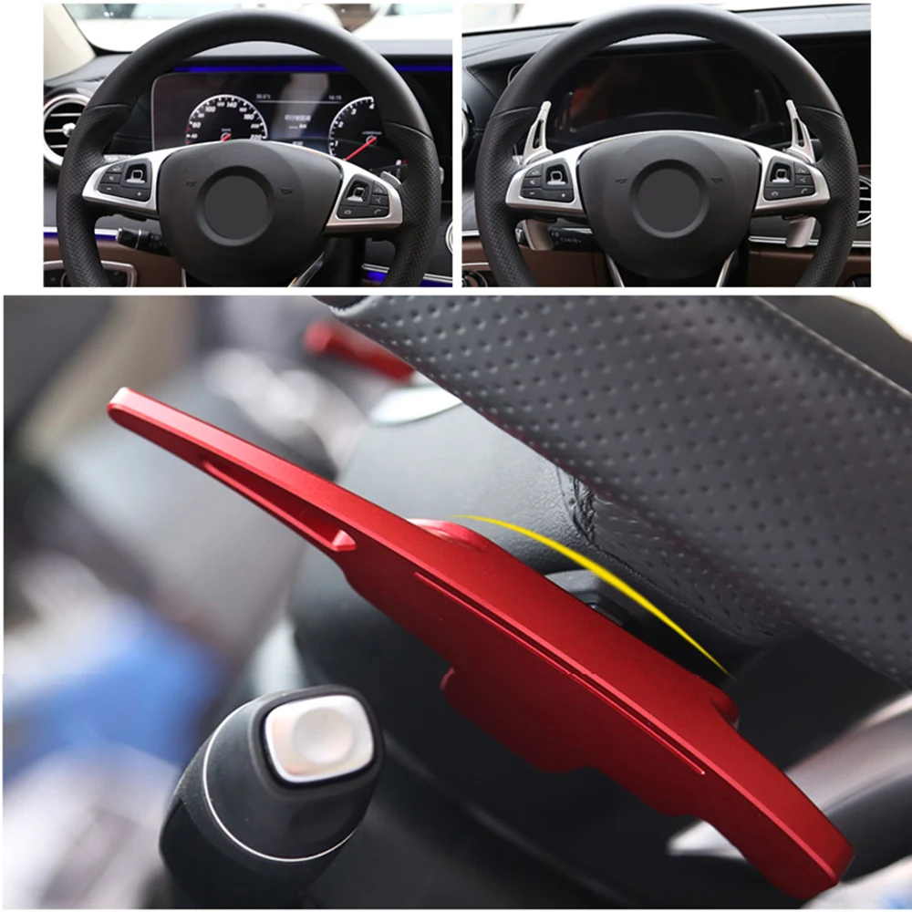 Лопатки переключения передач для Mercedes Benz C E GLC Class W205 W213 X253 MB C205 A205 C238 S213 C253