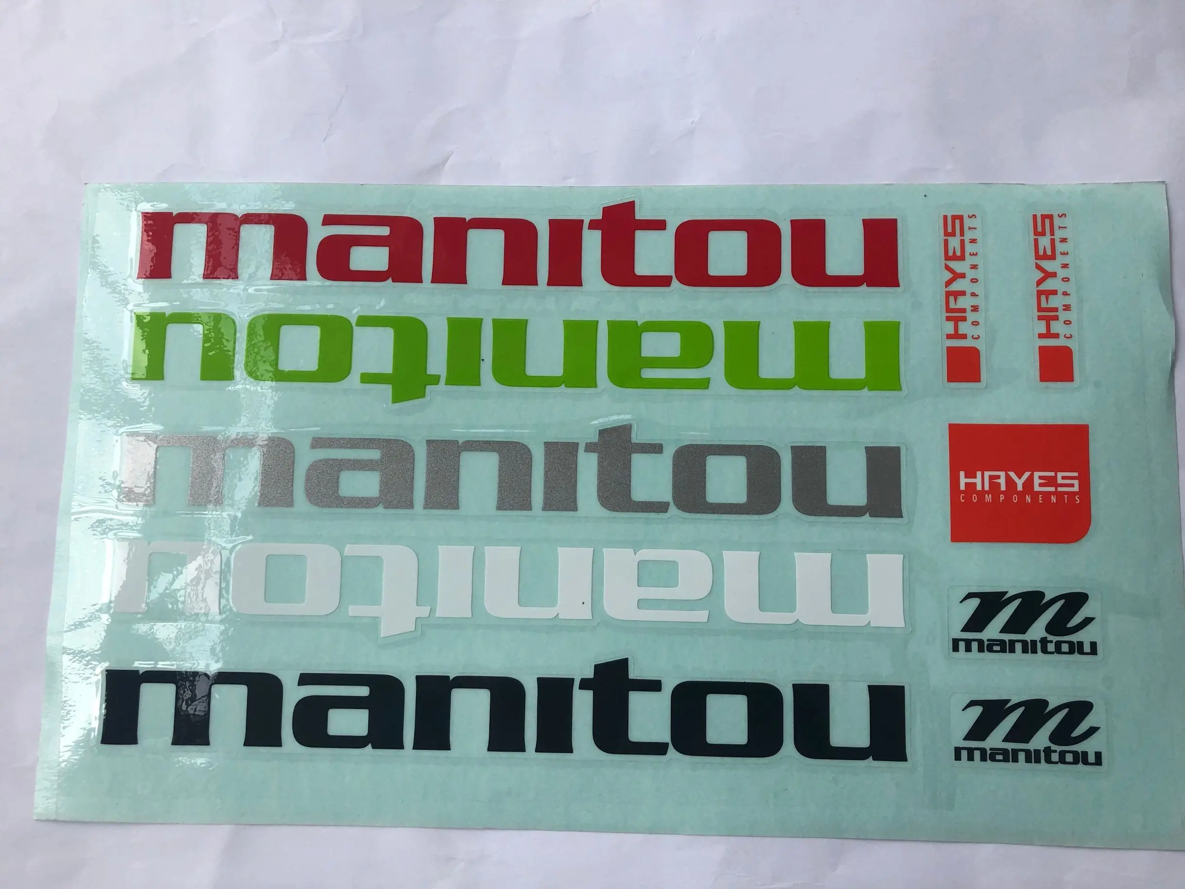 Наклейки для горного велосипеда manitou 2020 наклейки на вилке MTB последние переднюю