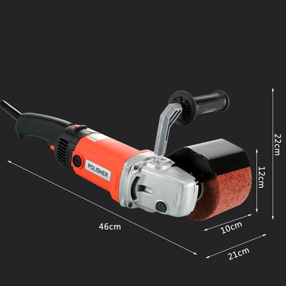 220V 1400W Полировка машины переносной полировщик электрический шлифовальный станок