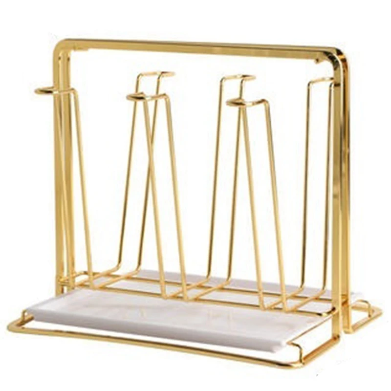 

Water Draining Cup Holder Household Water Cup Rack Living Room Kitchen Organizer and Storage Glasses Drying Rack