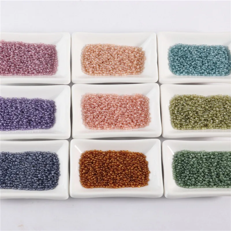 

10g/1440Pcs/Bag 2mm Glass Seed Beads Miyuki Delica Beads Small Round Bead DIY Jewelry Making Earrings Bracelet Accessories