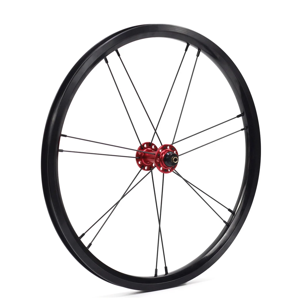Silverock литые диски 1" 1 3/8" 349 обода тормоза NBR 14H 21H для Brompton 3sixty складной велосипед на заказ велосипед колесная множество цветов