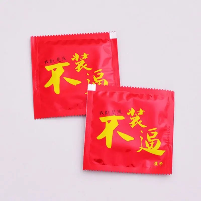 1 пакет влажные салфетки в форме презерватива | Красота и здоровье