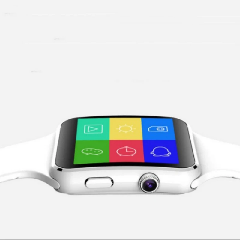 Новое поступление X6 Смарт-часы с камерой сенсорный изогнутый экран Поддержка SIM TF