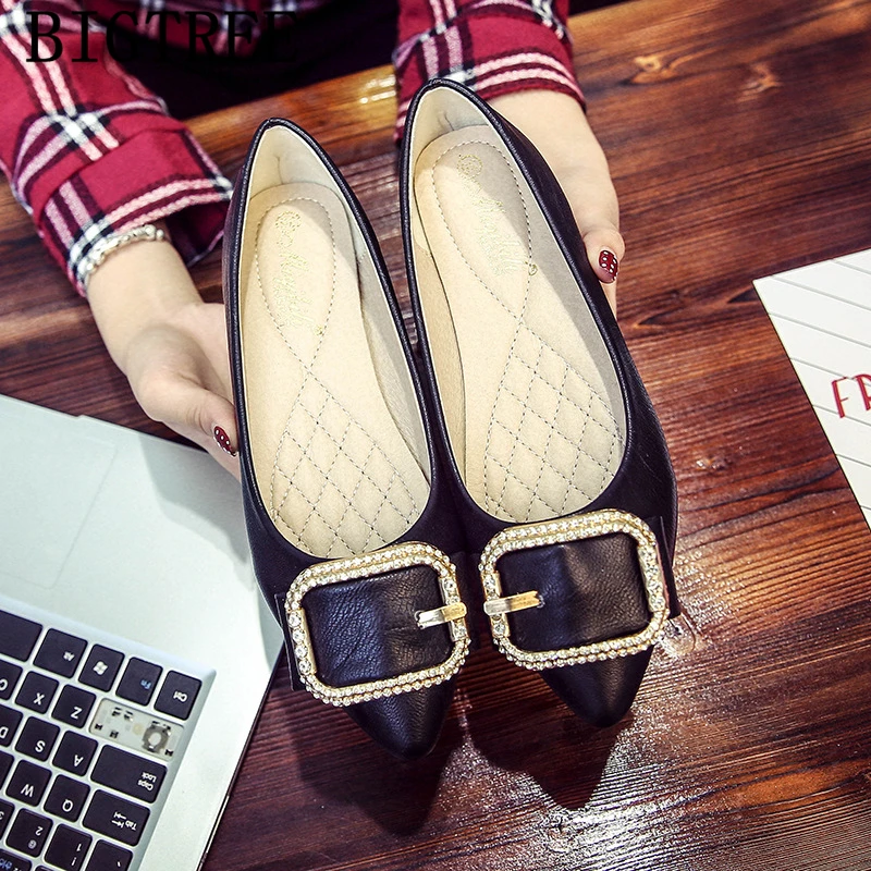 Туфли женские кожаные с блестками модные элегантные туфли на плоской подошве