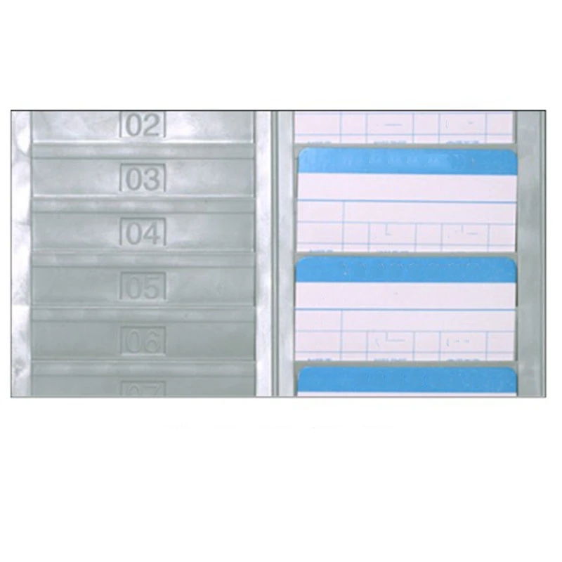 Визитная карточка пластиковая стойка для карт настенный держатель визитных