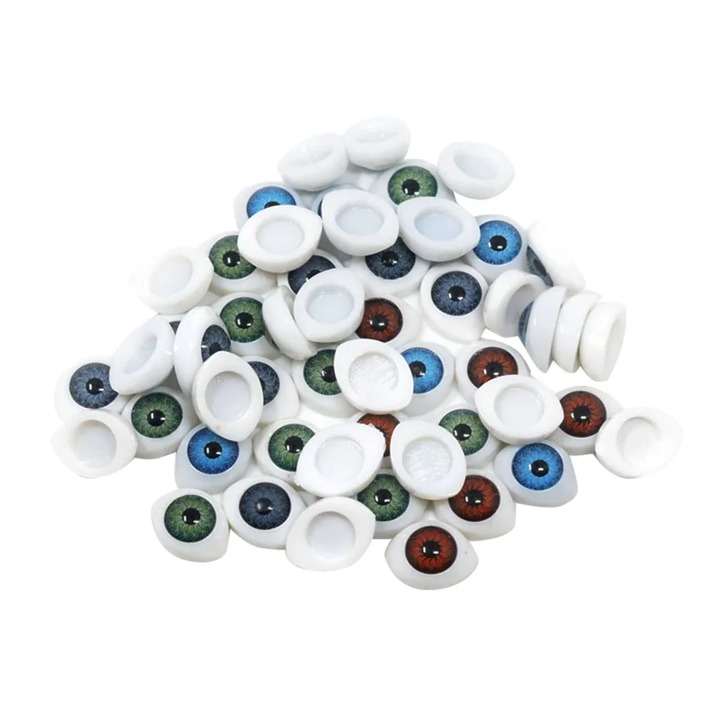 60 шт. игрушки для моделирования глаз готические украшения кукол принадлежности